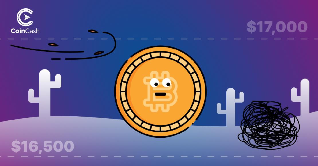 Egy Bitcoin érme üres környezetben